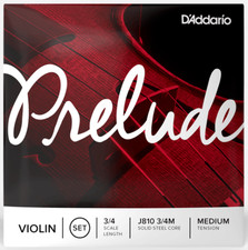 Prelude Violin 3/4 Scale G String Med Tension