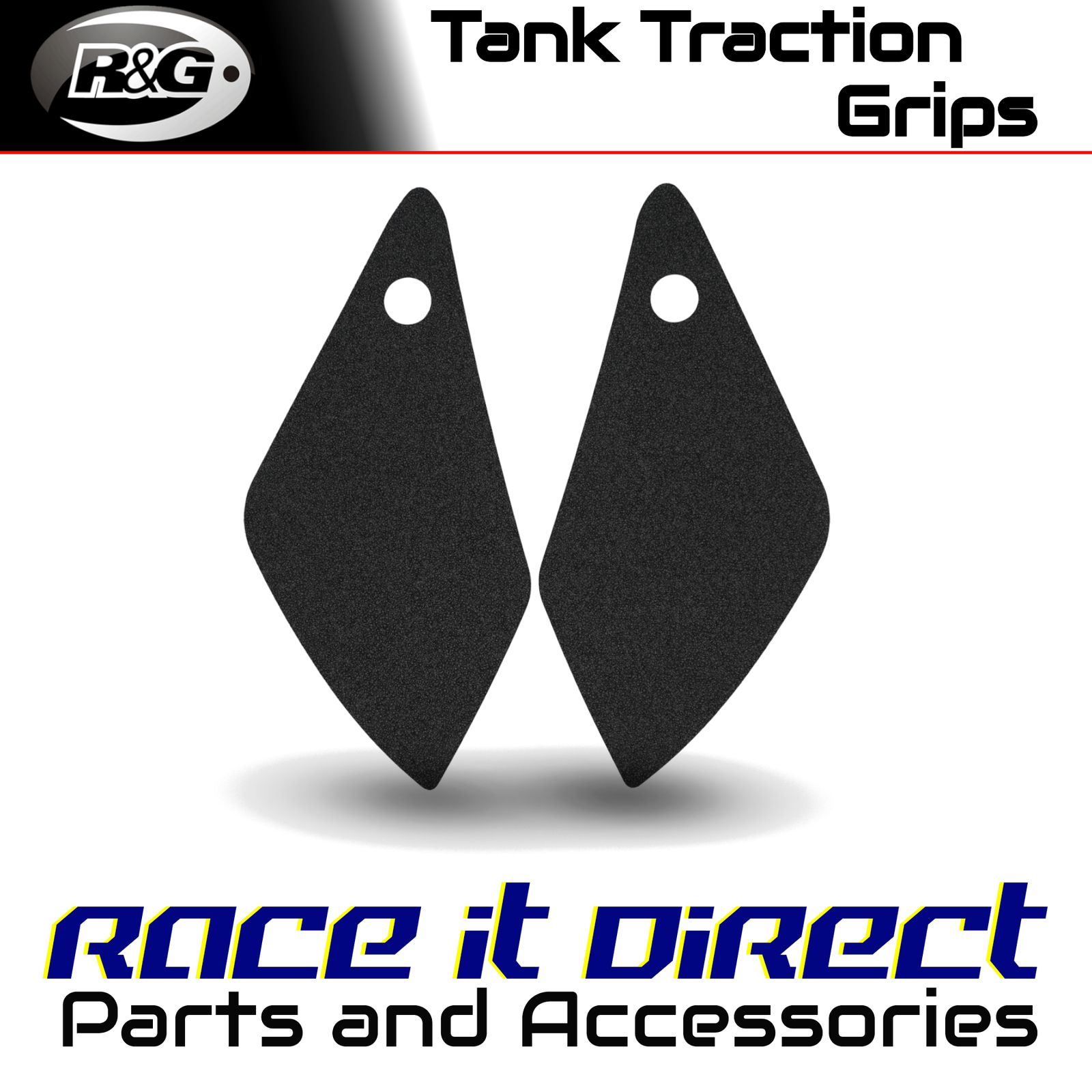 Tank Traction Grips for BMW R1250R 2019-2021 Clear R&G