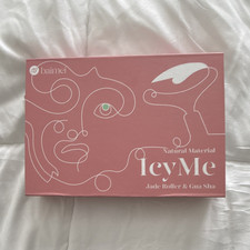 baimei IcyMe Jade Roller Gua Sha Set, Green, Face/Neck Manual Handheld