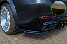 Heckansatz Seitenteile ABS + Wings f&uuml;r Mercedes AMG GLS 63 4Matic in OEM Optik