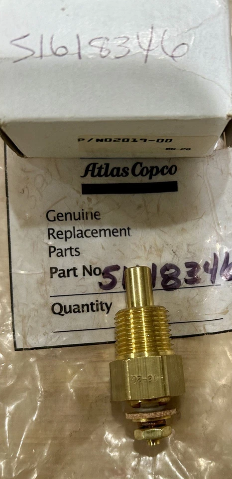 NUEVO OEM ATLAS COPCO 51618346 Interruptor Térmico - Ajuste Descripción Foto 3 de 4