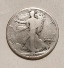 1917 D Observe Walking Liberty Half Dollar Cleaned