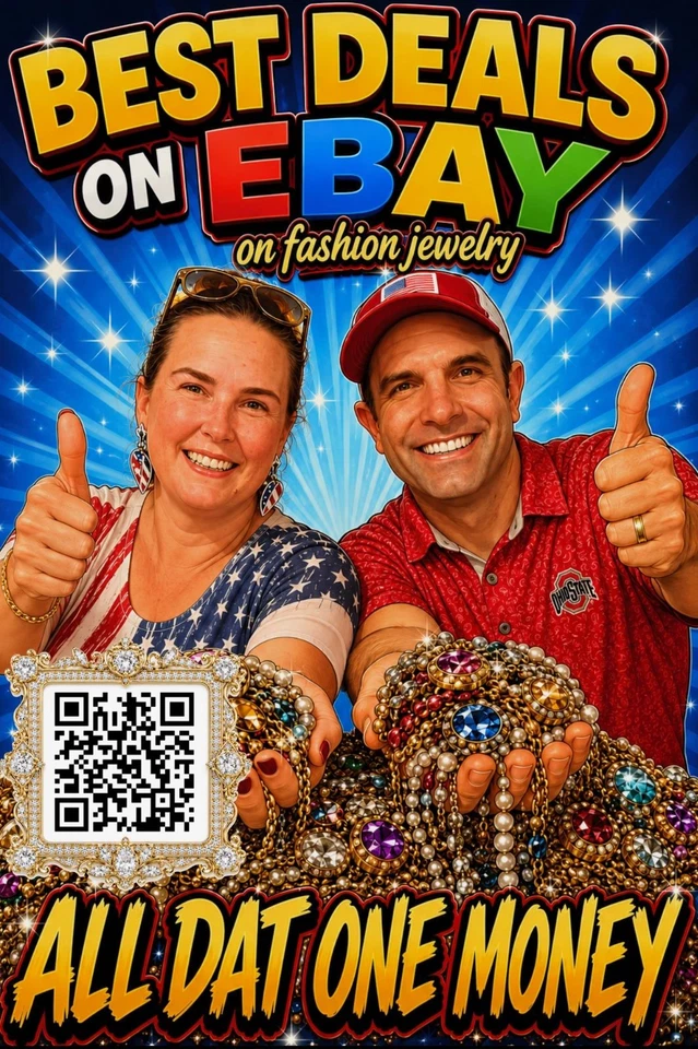 BEST DEALS ON EBAY FOR FASHION JEWELRY W CHRIS AND MARNIE!! REAL AUCTION!