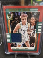 2025 Donruss WNBA Natisha Hiedeman Jersey Series Red Parallel Game-Used Memo