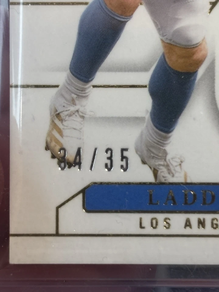 Parche doble National Treasures Ladd McConkey 2024/35 cargadores de novato radiocontrol Foto 3 de 3