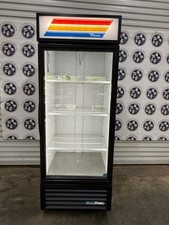 True GDM-26-HC TSL01 26" Black Refrigerated Glass Door Merchandiser with LED Lig