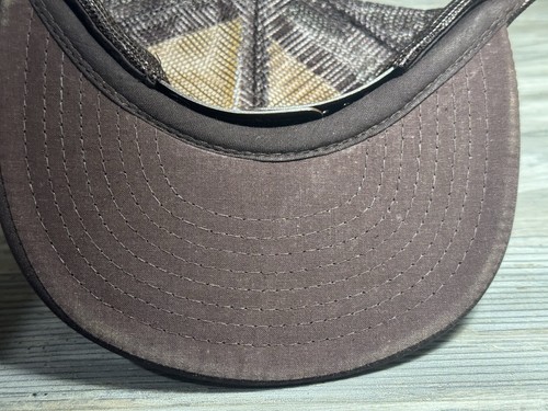 GAUNT & SON ASPHALT ADJUSTABLE SNAPBACK TRUCKER/MESH HAT WHITE Wabash Indiana - Picture 5 of 8