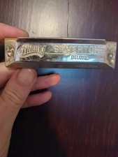  4 four HARMONICA Huang SILVERTONE DELUXE 10 KEY F A C G