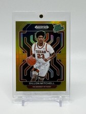 2022 Panini Prizm Draft Picks DILLON MITCHELL Gold Prizm Rated Prospect #7/10