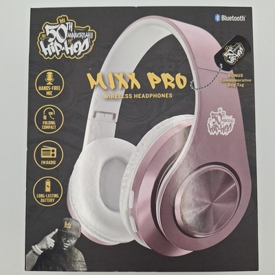 Mixx Pro  Wireless FM Headphones   50th Anniversary of Hip Hop Special Edition