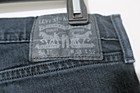 Levi's 511 Slim Fit Jeans Mens 34X32 Black Stretch Denim 04511-4406 — photo 4