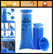 Disposable Vomit Bags - 50 Pack, Medical Grade, Leak Resistant, Portable Emesis