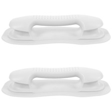 2 Pcs Rubber Boat Handrail Kayak Handle Paddle Board Dinghy Grab