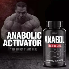 Nutrex Research Anabol Hardcore Anabolic Activator,Muscle Builder 60Caps, 2 Pack