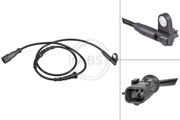Abs Sensor Raddrehzahl A.B.S. 31999 FüR Renault Talisman ScÉNic 4 Megane K9A B9A-image