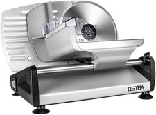 OSTBA SL 518 Electric Deli Food Slicer with Child Lock Protection Removable 19cm