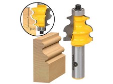 1" Architectural Molding Router Bit - 1/2" Shank - Yonico 16139