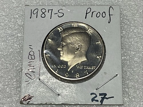 1987-S  Proof  Kennedy Half Dollar