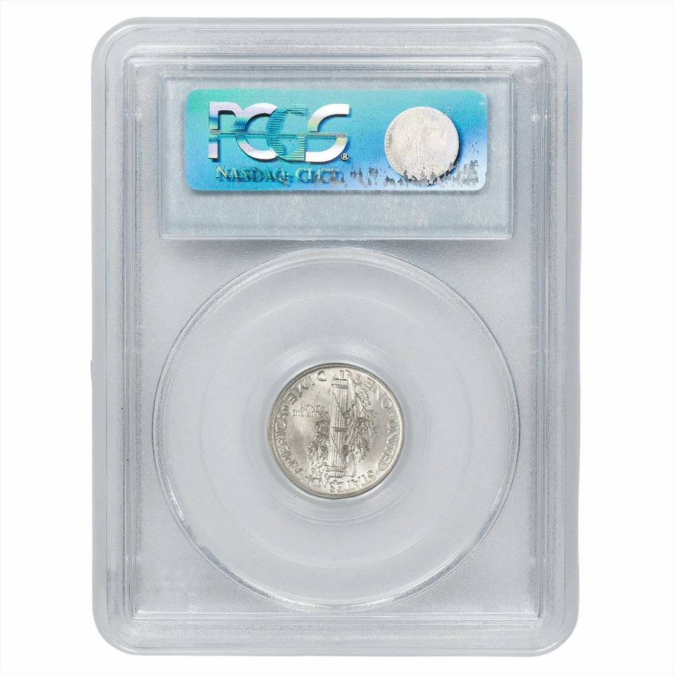 1944S Mercury Dime 10C PCGS MS 66 FB - Image 2 of 3