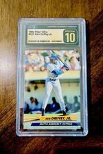 1992 Fleer Ultra Ken Griffey Jr Pristine CGC 10 MLB RARE #123