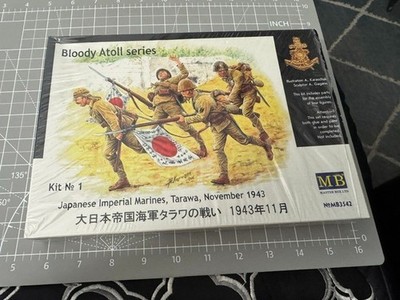Master Box 1/35 Scale JIM Towara Bloody Atoll 2ct. Model Kit #MB3542 Open Box!