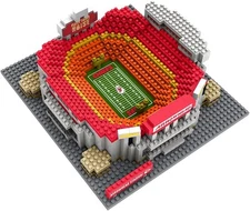 Kansas City Chiefs Arrowhead Stadium Mini BRXLZ Building Block Set