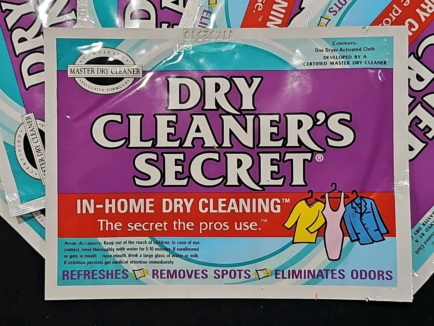 Dry Cleaner's Secret Sheets NEW 6 Pack