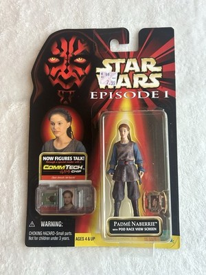 Star Wars Episode 1 Padme Naberrie Basic Action Figure with View Screen