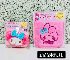 [New] Sanrio Sanrio cafe sleeve handkerchief pouch MY MELODY