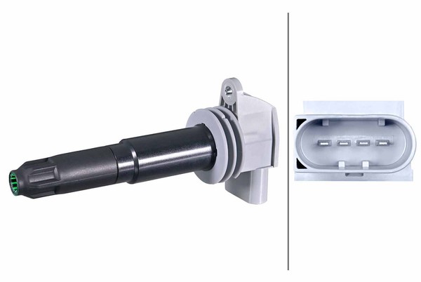 ZüNdspule Hella 5DA 358 290-591 FüR Porsche 911 991 997 Cayman 981 Boxster 987-image