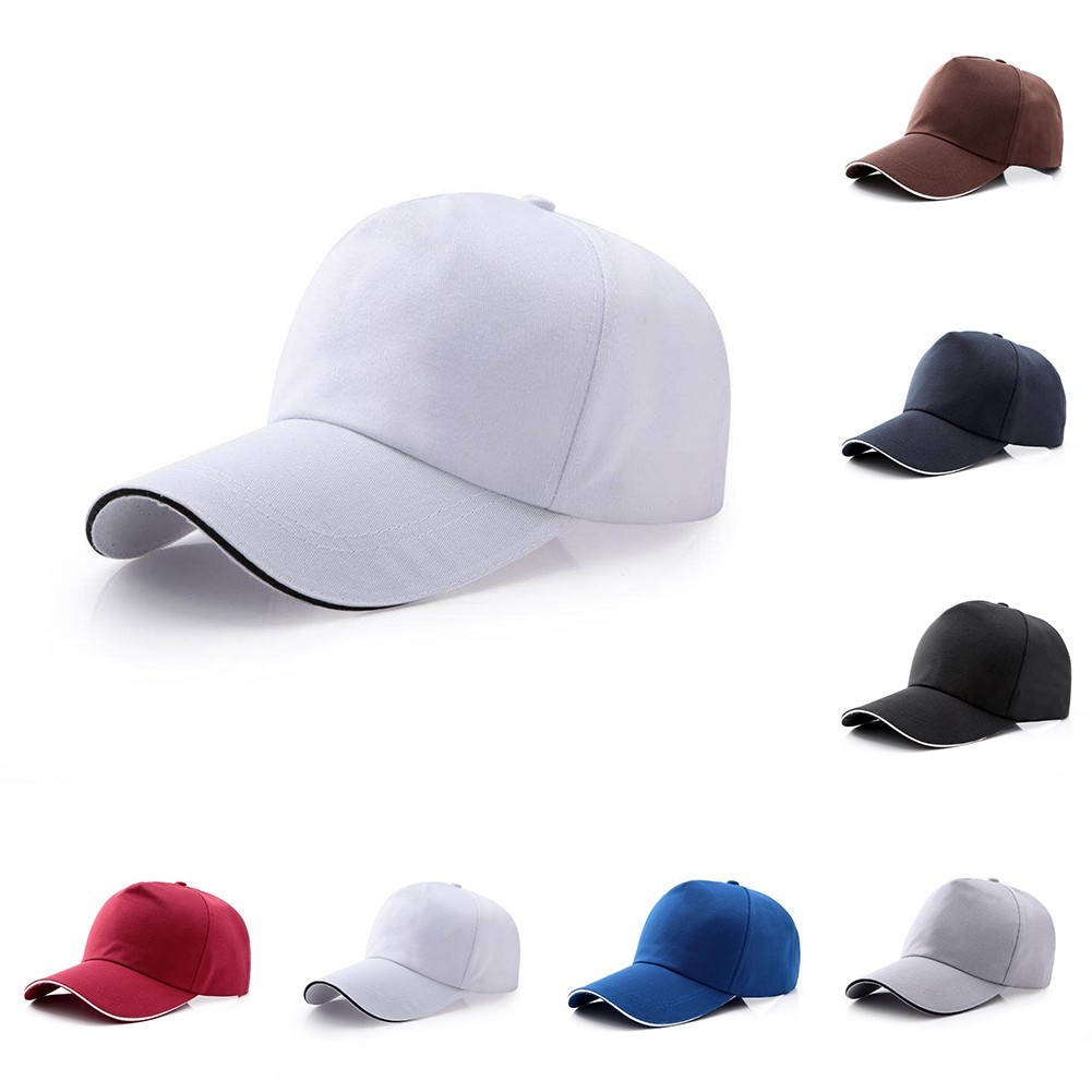 APL Berretto baseball protezione solare camionista cappello tesa larga poliestere uomo