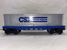 K-Line 6613 CSX Shipping Container Car