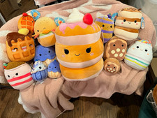 Squishmallows Mixed Plush Lot Breakfast/Brunch Characters w/ Tags