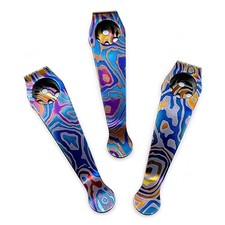 Colorful Pocket Clip Folding Knife Titanium Alloy Back Clip For Spyderco Series