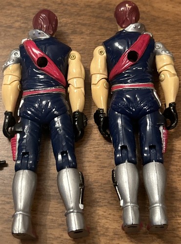 GI Joe 1985 Tomax & Xamot 100% Complete Vintage Hasbro Action Figures With Card - Picture 2 of 6