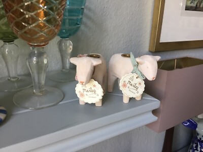 Maileg Kerzenleuchter Schaf Offwhite 2 er Set
