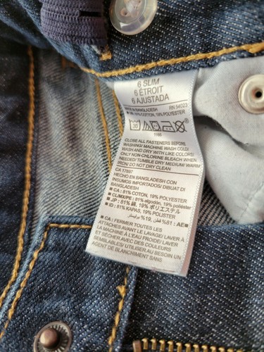 Old Navy Boys Jeans Size 6 Slim - Picture 4 of 6