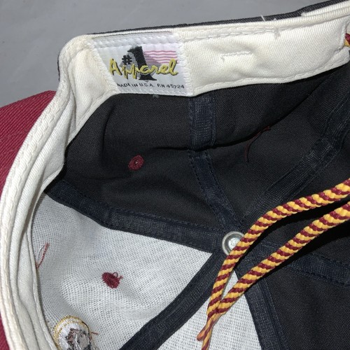Vintage Washington Redskins #1 Bekleidung Mütze Herren Kordelzug NFL Made in USA Spellout - Bild 7 von 7