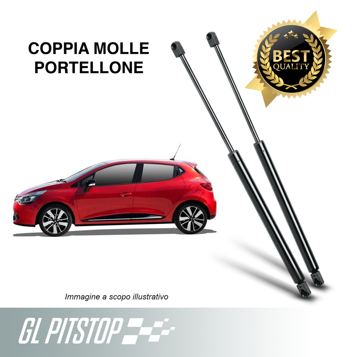 Coppia Molle A Gas Per Cofano Posteriore Renault Clio 1998-2005 - Ricambio Non Originale - Foto 8