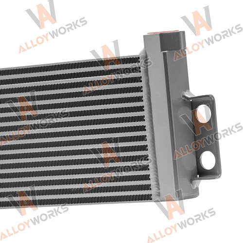 Aluminum Oil Cooler For BMW M3 M4 M2 S55 F80 F82 F83 F87 F8X F80 2015-20 Silver - Foto 6 di 7