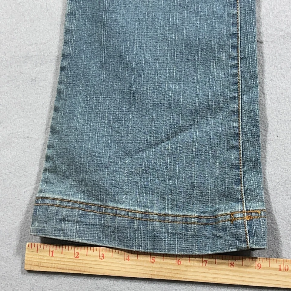 Cinturón de piel de serpiente vintage Apollo Jeans para mujer talla 6 lavado ácido corte boot Y2K 30x31 Foto 4 de 4