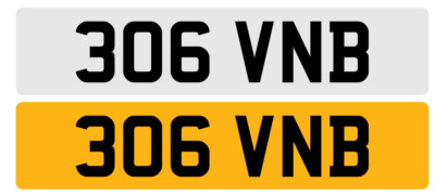 306 VNB Cherished number plates - Dateless