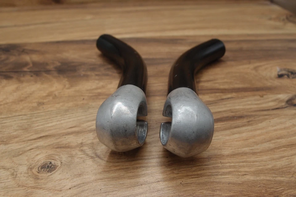 Barra de aleación de aluminio años 90 extremos retro MTB 22,2 mm Foto 2 de 4