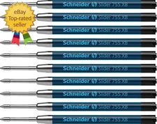 Slider 755 XB (Extra Broad) Ballpoint Pen Refill 1.4 Mm ISO Format G2 Black Ink
