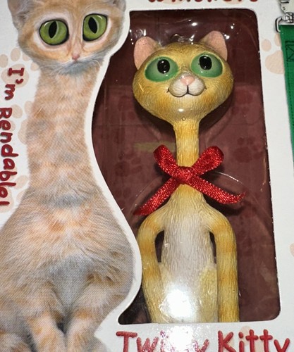 2003 Twisted Whiskers Twitty Kitty Holiday Cat Ornament American Greetings NIB - Picture 3 of 9