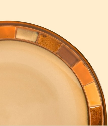 Gibson Casa Estebana 16-piece Dinnerware Set Service for 4, Beige&Brown - Picture 5 of 5