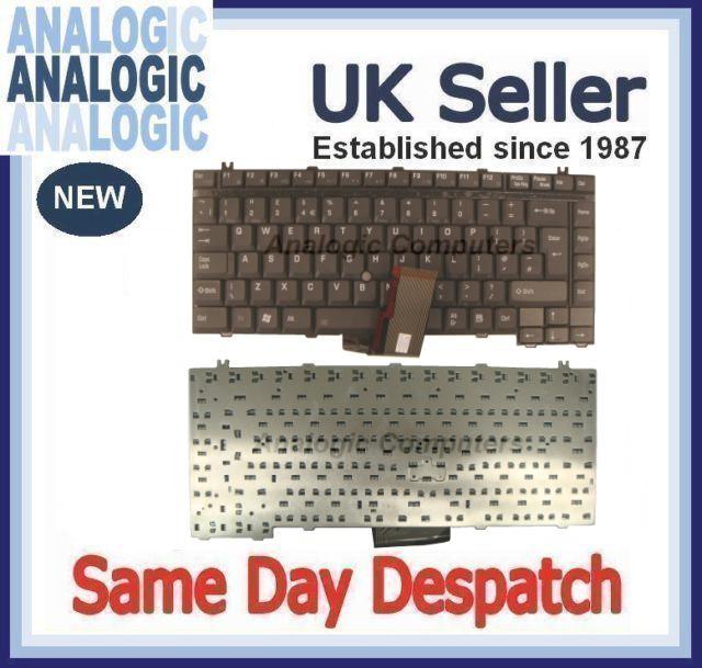 New Toshiba P000367110 Tecra 9000 & 9100, Satellite 5200 UK Keyboard