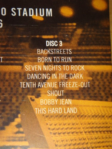 Bruce Springsteen LIVE 7/5/16 Milan Italy Night 2 The River STREETS OF FIRE 3CD - Foto 7 di 11
