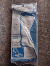 Vintage NOS HIDE-A-SOCKS Extra Low Cut for All Flats Size 8-9.5 Cotton/Nylon