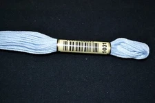 Anchor Cotton Threads for Embroidery Shade 1031 Antique Blue Ultra Light